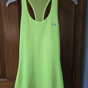 Under Armour Neon Lime Racerback Performance Tank